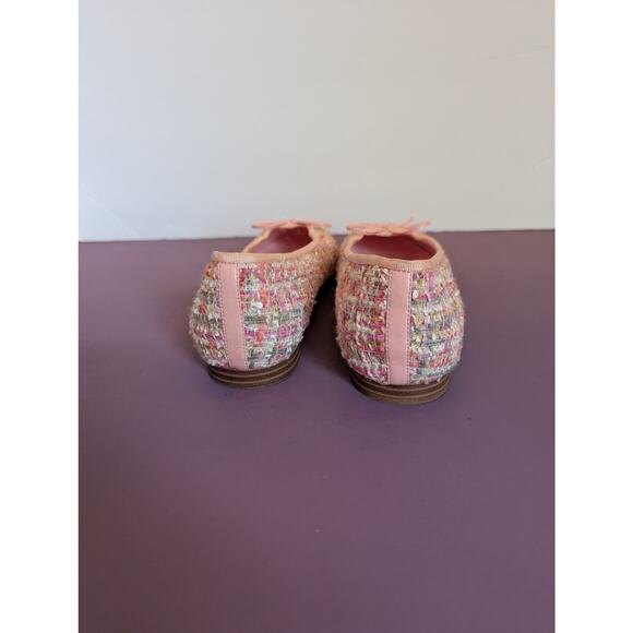 Chanel Pink Tweed Ballet Flats Size 40C. Minimally Worn. Excellent Condition. - Picture 2 of 5
